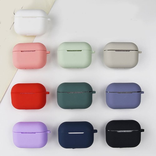 Pour Airpods Pro Étui de Charge Sans Fil Silicone Housse de Protection Portable - Photo 11 sur 19