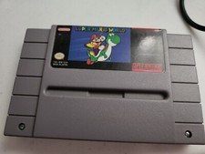 Super Mario World Super Nintendo, 1991 With Instruction Manual