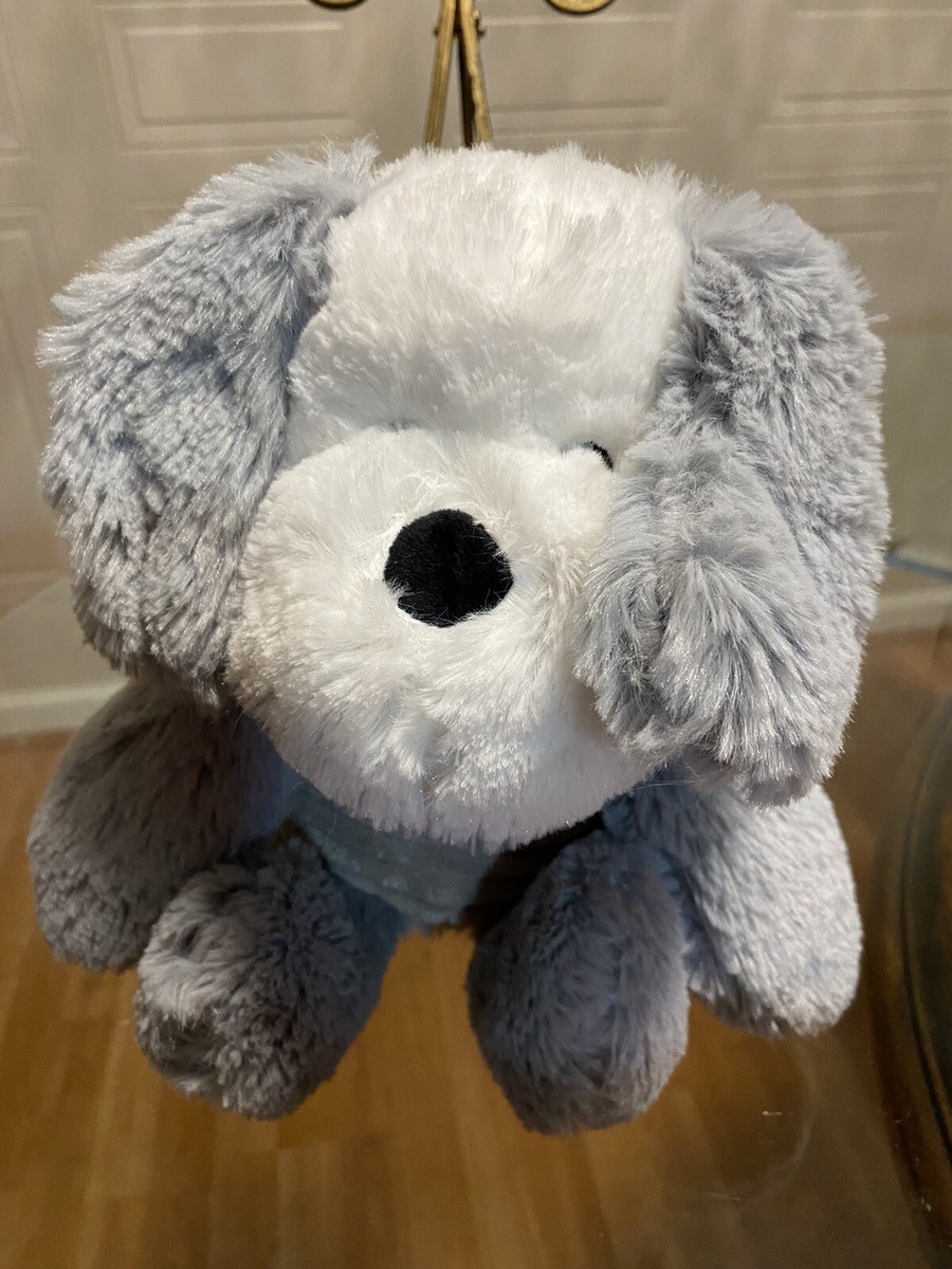 Giftable World 13”Dog Toy w/Squeaker, Crinkle Ears Grey