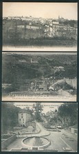 Old postcard EVAUX les Bains (23) - gold mines, viaduct, thermal springs - written 1906 