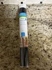 Cricut Permanent Premium Glossy Brilliant Vinyl 12"X48" Roll-Black