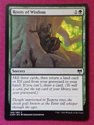 Magic The Gathering KALDHEIM ROOTS OF WISDOM green card MTG | eBay UK Magic The Gathering KALDHEIM ROOTS OF WISDOM green card MTG | eBay UK