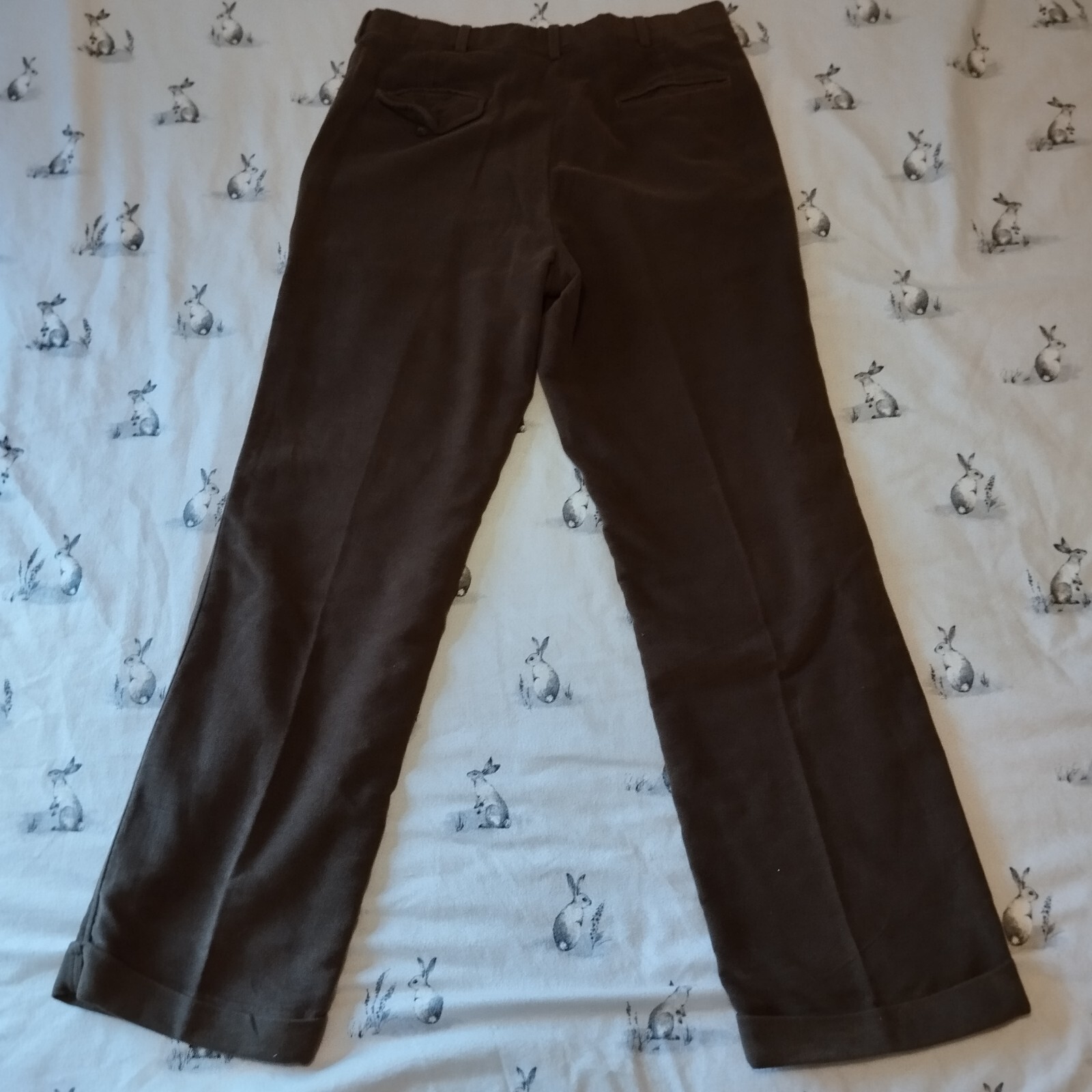 ORVIS Mens Moleskin Trousers Hunting Fishing Country Brown 36" x 34" eBay