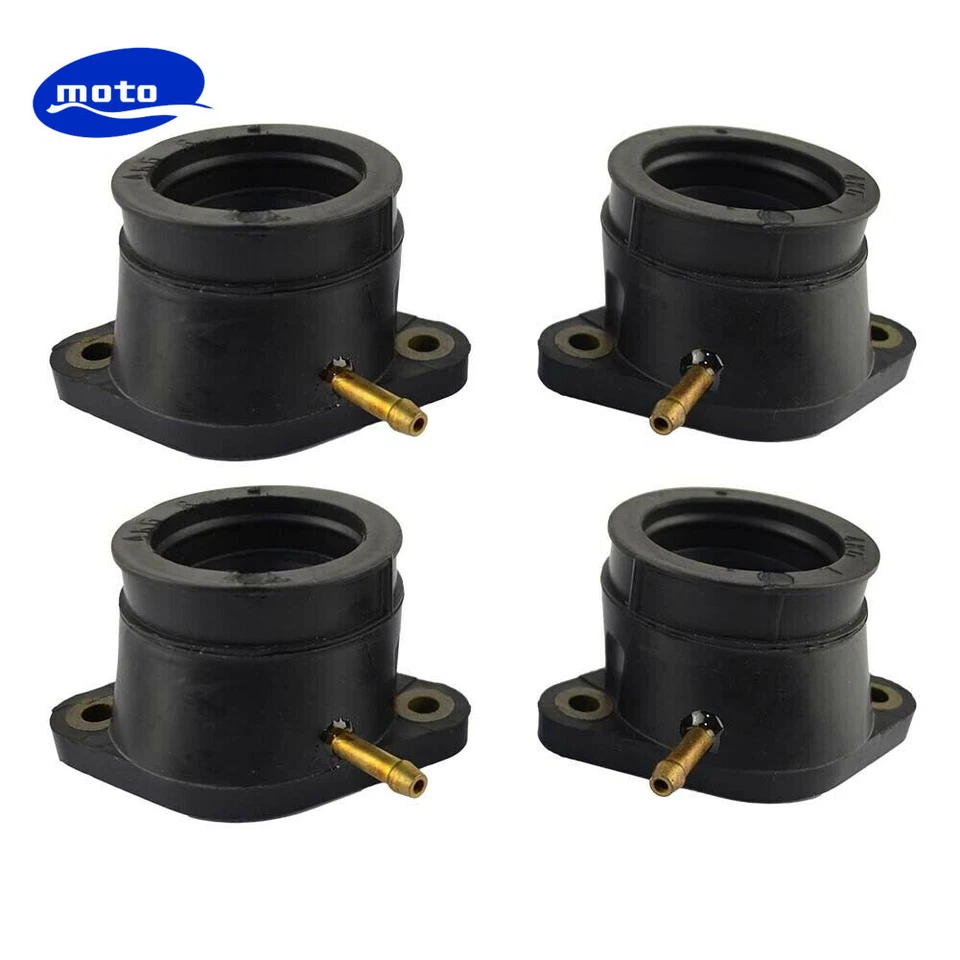4x Bota colector de admisión para Yamaha XJR1200 XJR1300 Carb 1995-1998 envío rápido Foto 2 de 4