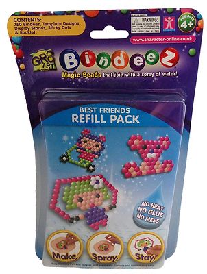Bindeez Nachfüllpackungen - 750 Perlen - BEST FRIENDS - NEU