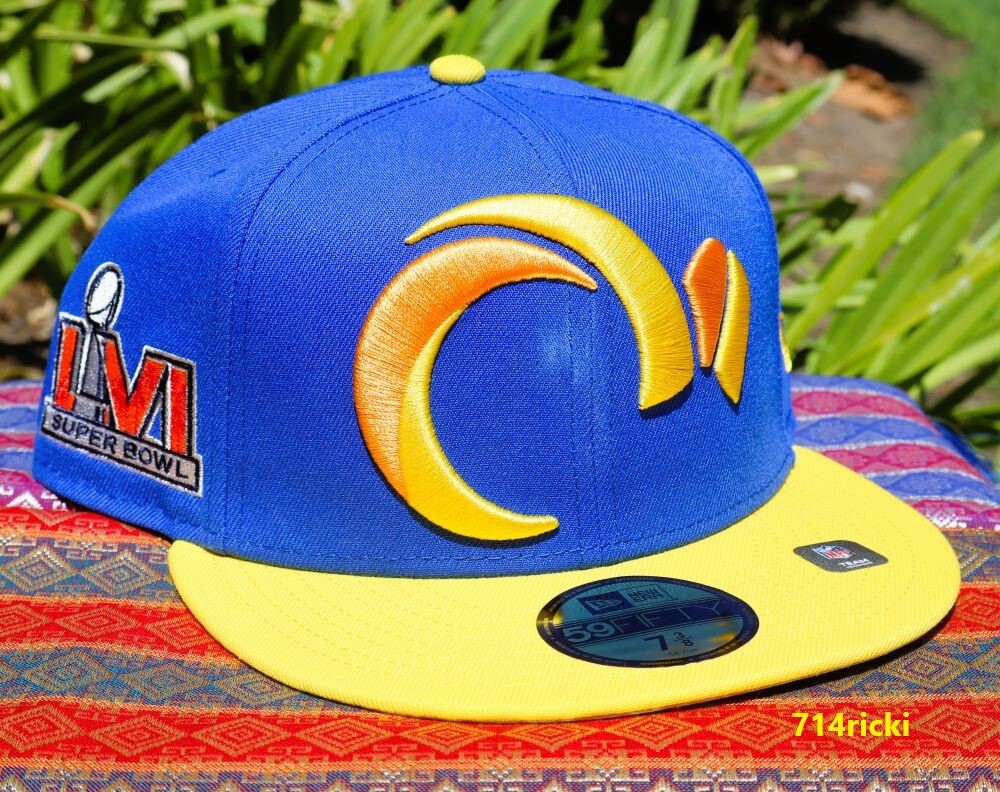 Los Angeles Rams NFL Logo Elements Collection Fitted Hat New Era 59FIFTY