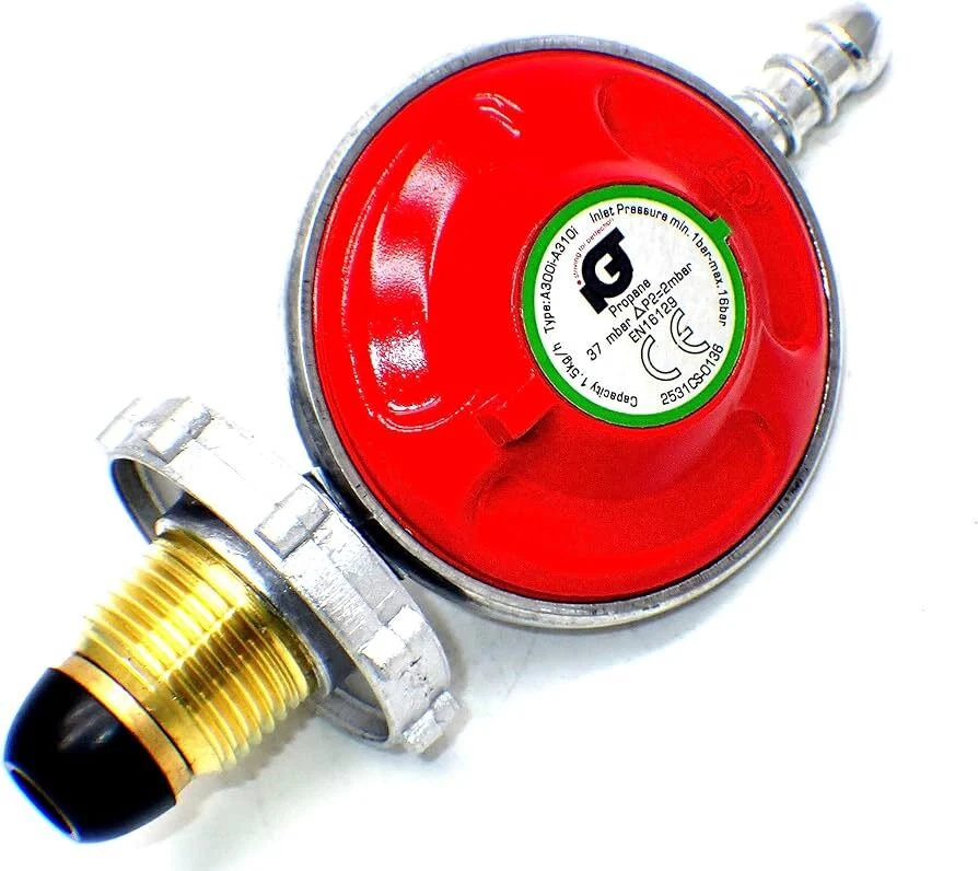 IGT Propane Gas Regulator with Hand Wheel POL connector - No Spanner Needed