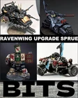 Warhammer 40K Dark Angels RAVENWING UPGRADE SPRUE Bit Bits deathwing Talonmaster