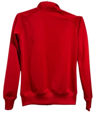 Nike Women's Sz S/M Team Canada Hockey Full Zip Red Zip Pockets