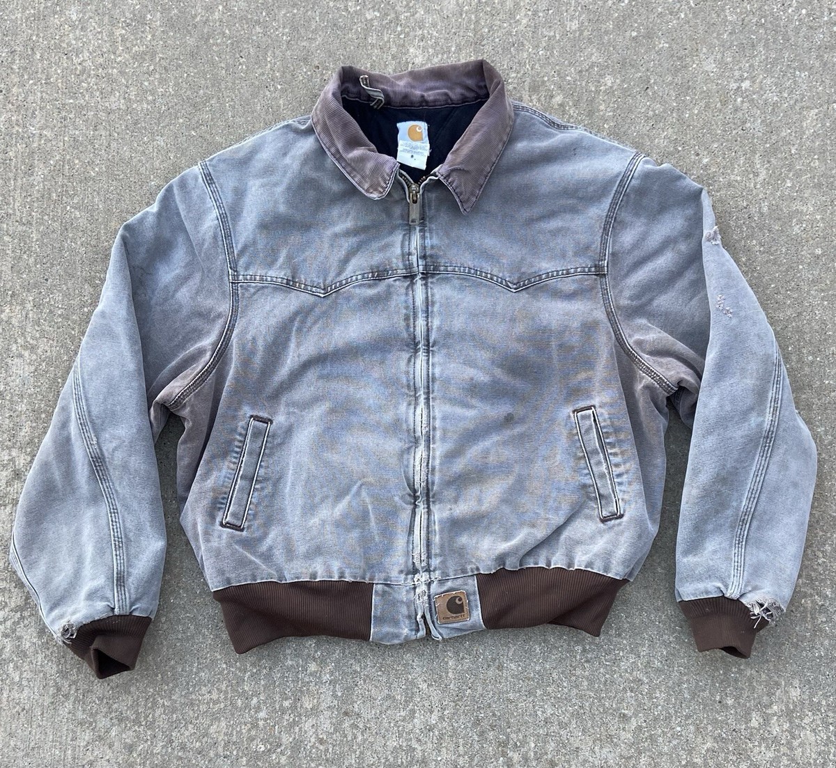 CARHARTT/140cm相当/SANTA FE JACKET Duck Santa Fe Jacket/Quilted-Flannel Lined | Carhartt Reworked