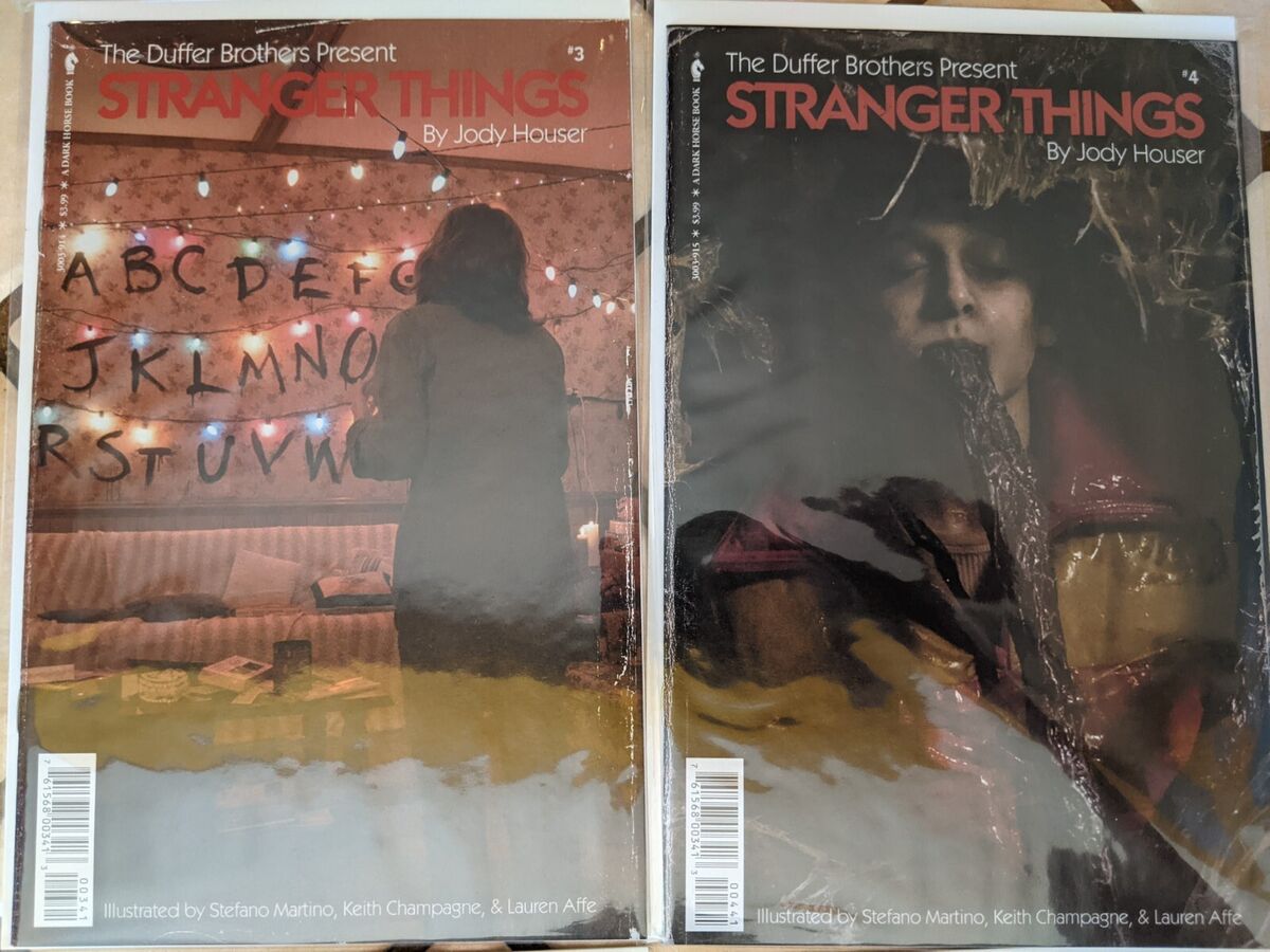 STRANGER THINGS #1-4 COMICS 1ST SERIES DARK HORSE Photo +Stranger Things  FCBD