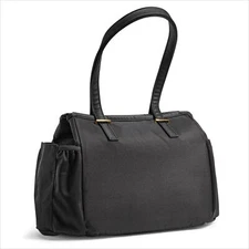  Copley Lunch Bag for Women, Large Insulated Tote, Black