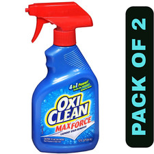 OxiClean Max Force Laundry Stain Remover Spray | 12 oz (354 ml) x Pack of 2