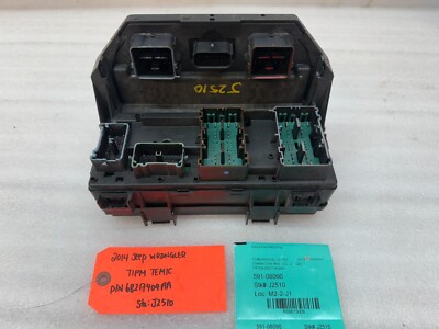 14 JEEP WRANGLER JK TIPM INTEGRATED MODULE FUSE BOX 68217404AA | eBay