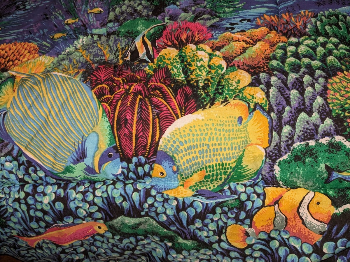 Vintage 3PC Sheridan Australia Sea Life Tropical Fish 80