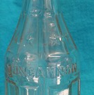 Duncannon Bottling Co. BIM bottle w Bubbles & Stars "D" on Base 7 oz. PA - LOOK — photo 2