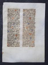 BREVIARIUM LITHURGISCHE HANDSCHRIFT AUF PERGAMENT,NORDFRANKREICH,UM 1470,(14)