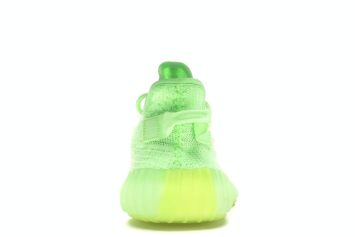 adidas gazelle silver green womens Yeezy 350 v2 'Glow' Size 9.5 – the basement main image 0