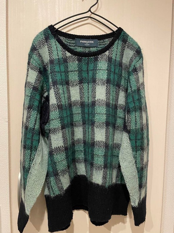 PHINGERIN designer sweater size L JAPAN CDG Junya Watanabe
