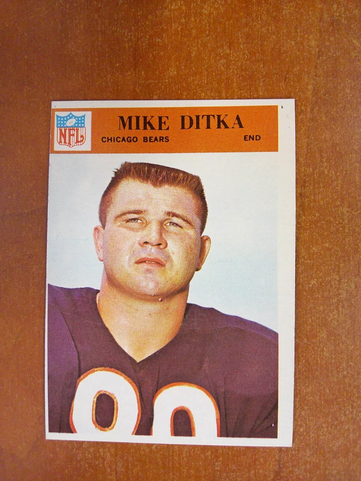 Mike Ditka trading card