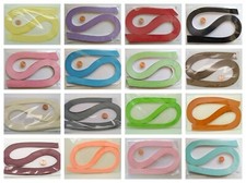 120 bandes de papier QUILLING 5mmx52cm + de 25 couleurs  au choix Paperolles