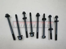 86+ Center Bolt Black Valve Cover Bolts GMC Chevy Vortec 305 350 Stud 5.0L 5.7L