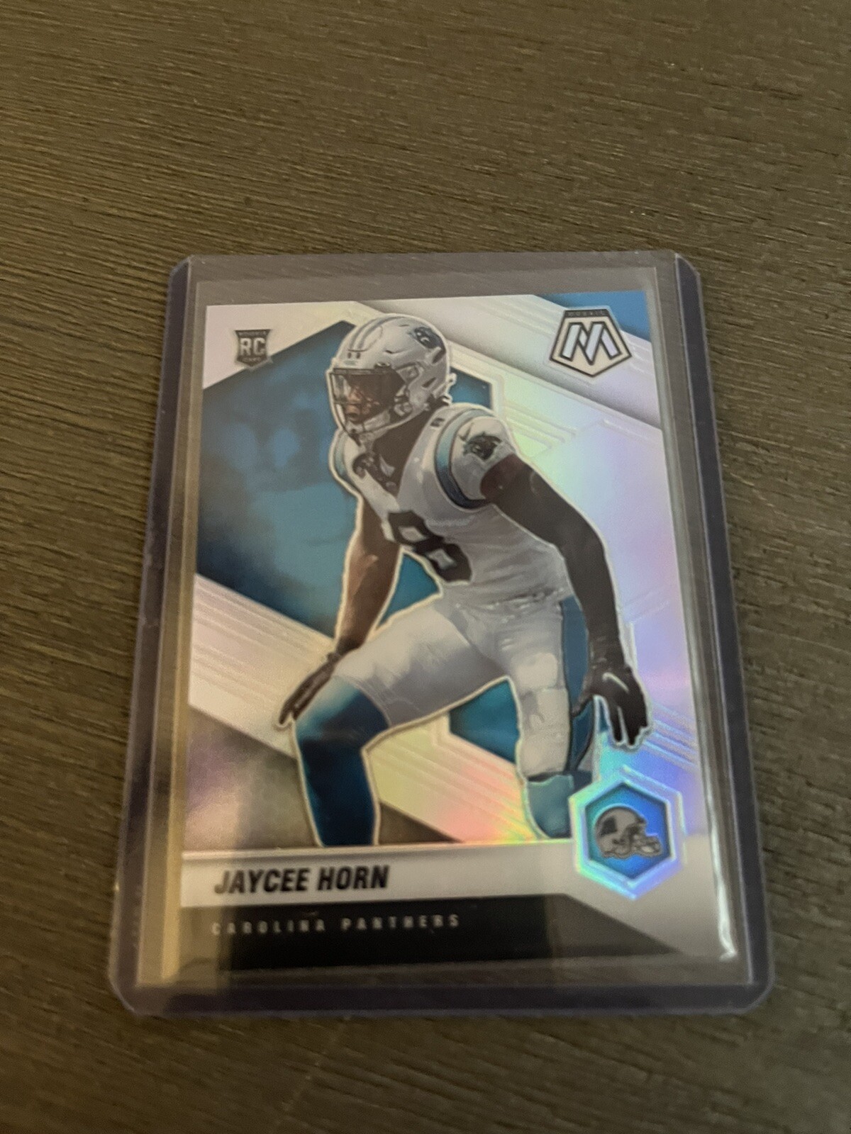 2021 Panini Mosaic Football Jaycee Horn Silver Prizm RC Variation #343-V Card