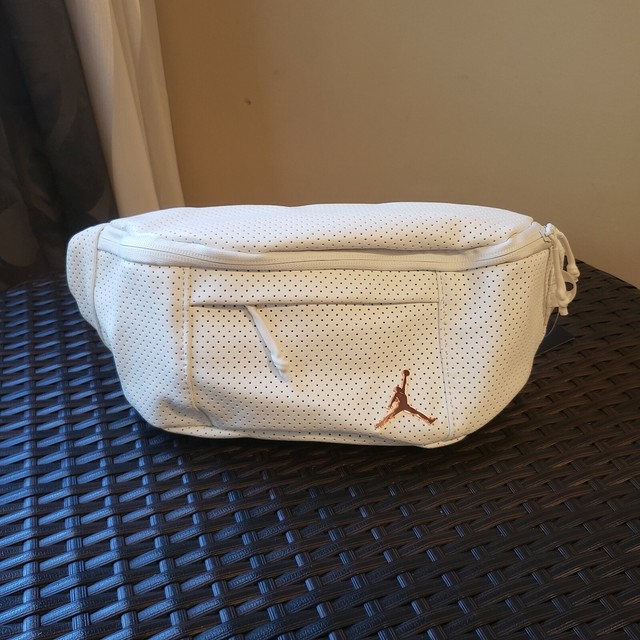 Nike Air Jordan Legacy Crossbody Bag 9a0170001 White One Size for sale