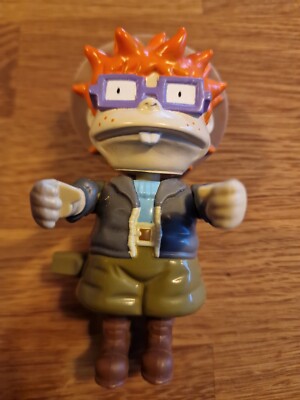 1998 Burger King Rugrats - CHUCKIE - Wind Up Toy Actionfigur Vintage Sammler