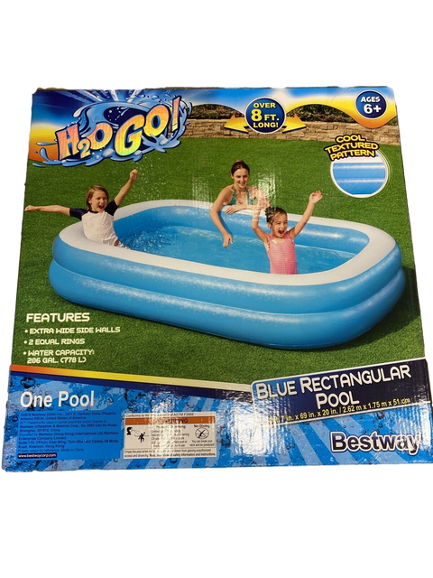 h2o inflatable pool