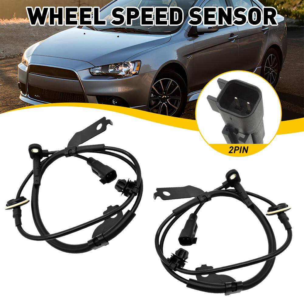 Front L+R Wheel Speed ABS Sensor Compatible for MITSUBISHI
