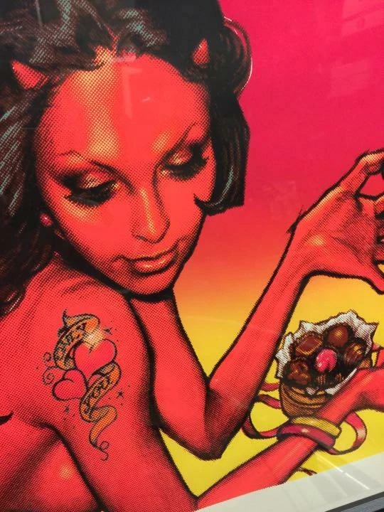 Rockin' Jelly Bean Evil Valentine US Color First Print Art