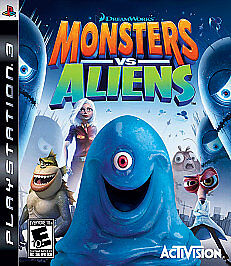 Monsters vs. Aliens (Sony PlayStation 3, 2009) Disc Only ( Tested ) - Picture 1 of 1