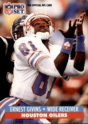 1991 NFL Pro Set Ernest Givins #164 (6024) - Bild 1 von 2