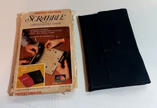 1978 Travel-sized, Scrabble Crossword Game, Pocket Edition, Selchow & Righter