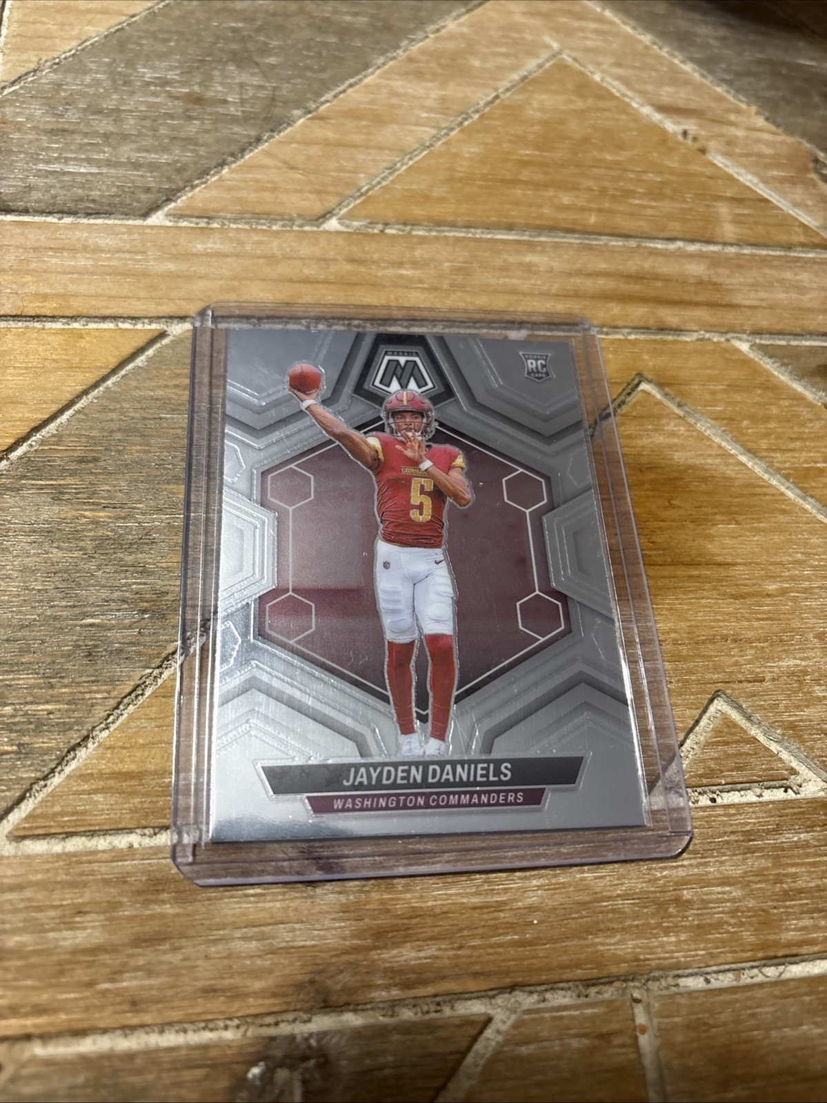 2024 Panini Mosaic - Rookies Jayden Daniels #302 Silver Prizm (RC)