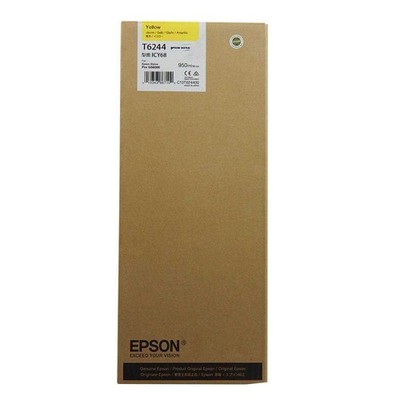 Epson Druckerpatrone T6244 Yellow C13T624400 für Stylus Pro GS6000, OVP, 2017