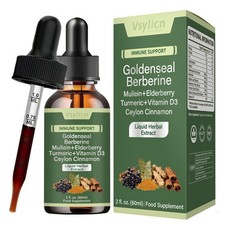Organic Goldenseal Extract Vegan Tincture Herbal Supplement for Immune Health