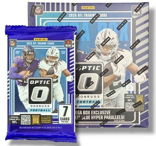 2025 Panini Donruss Optic NFL Football Sealed Mega Box Pack 🎰 | eBay