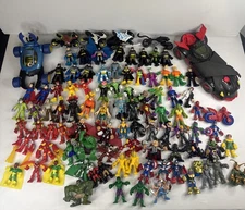 Imaginext Superhero DC Marvel Figure Lot Batman, Iron Man & More 85+ Figures