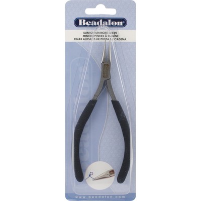 Beadalon Slim Chain Nose Pliers-5.75''