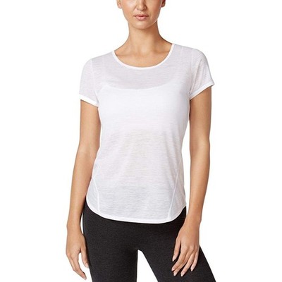 Ideology Womens Heathered Marled T-Shirt Size XL