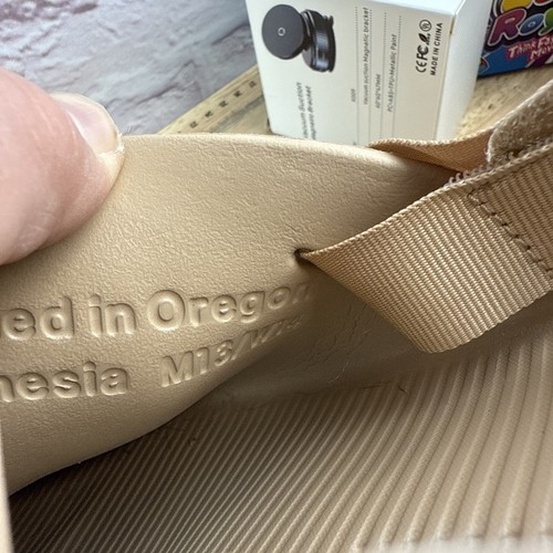 Nike Calm Mule Men's 13 Womens 14 Slides Casual Slipper Sandals Shoes Hemp - Picture 7 of 10