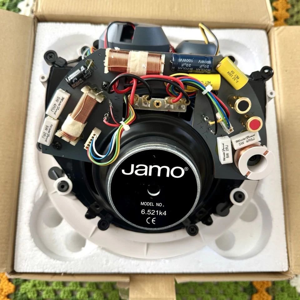 Jamo 6.521K4 3 路内置扬声器 60W RMS 家庭影院发烧友 11 英寸圆形 — 第 3/4 张图片
