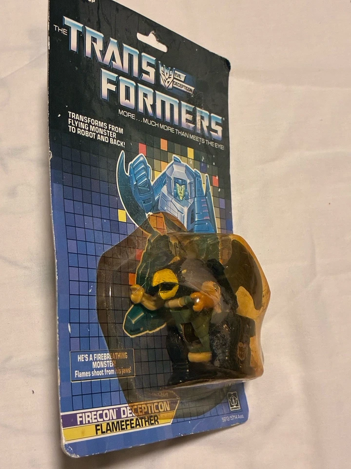Transformers Original G1 1988 Firecon Flamefeather Sealed - Image 4 of 4