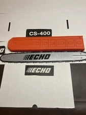 NEW Genuine OEM Part ECHO CS-400 CHAINSAW Bar And Chain And Scabbard Lot