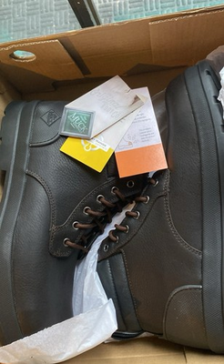 #ad The Original Muck Boot Co Chore Farm Leather 6quot; Lace Up Slip Oil Resistant 12D $80.00