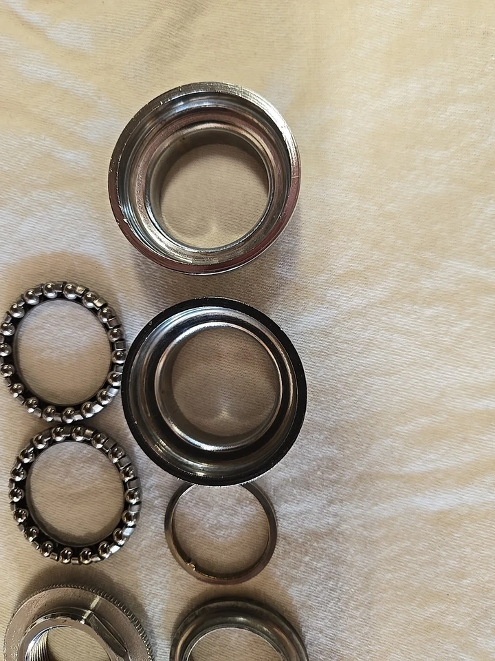 Auriculares completos Old School Suntour BMX con el B.S. original Falda de tierra 1982-83 Foto 3 de 4