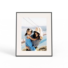 Aura Frames AF213-MBLK 12" HD Wifi Aspen Matted Ink Digital Photo Frame, Black