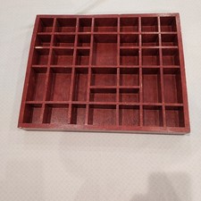 Handmade Wooden Trinket Shelf 17x14x2 w/hanging hardware